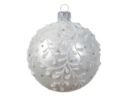 White Bauble with branches