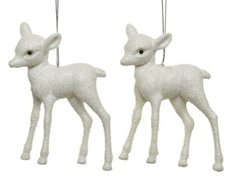 White glitter baby Deer - image 1