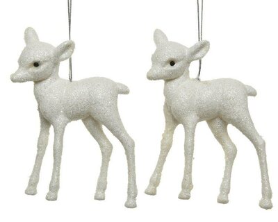 White glitter baby Deer - image 1