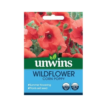 Unwins Corn Poppy Seed Packet