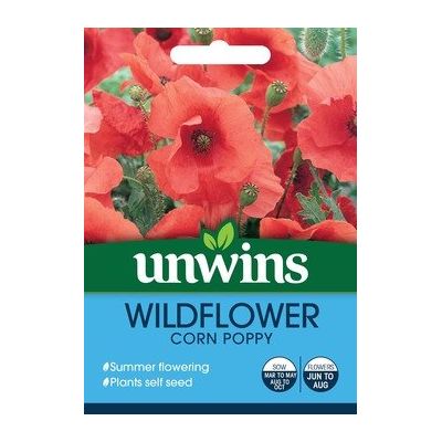 Unwins Corn Poppy Seed Packet